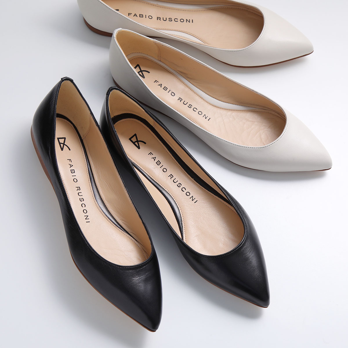 楽天市場】FABIO RUSCONI ファビオルスコーニ パンプス S RAFFAELLA