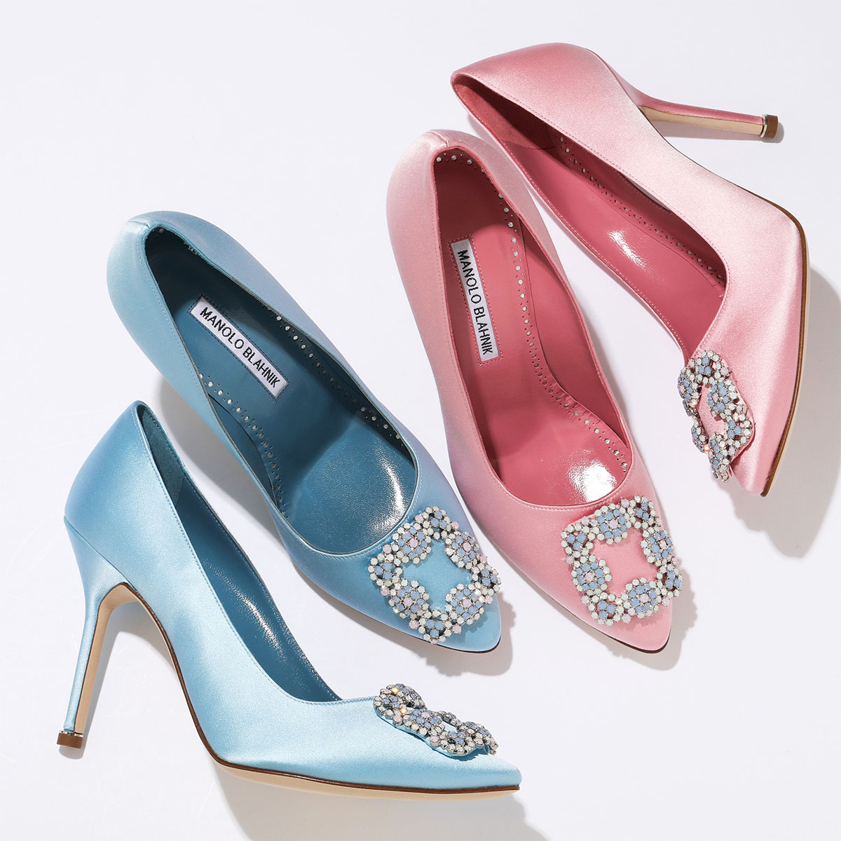 楽天市場】MANOLO BLAHNIK マノロブラニク パンプス HANGISI OPAL