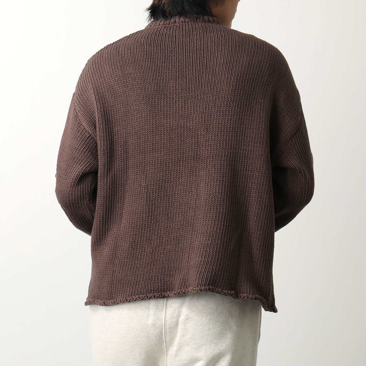 楽天市場】ASKYURSELF アスクユアセルフ ニット CHUNKY CROSS KNIT
