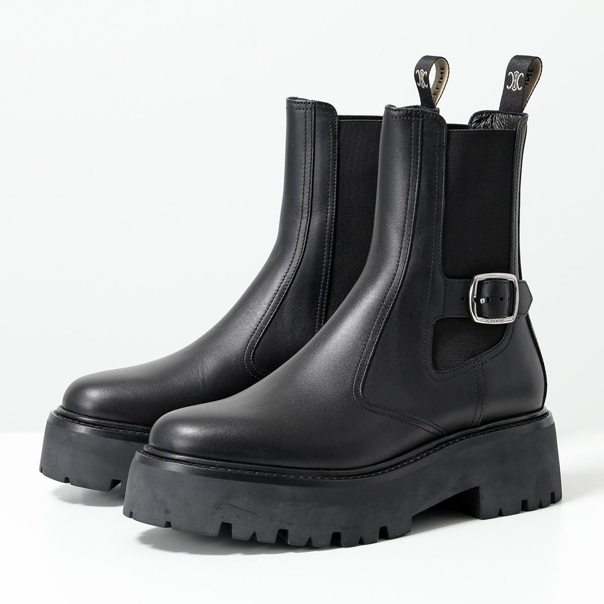 楽天市場】CELINE セリーヌ ショートブーツ CHELSE BOOTS 45 BULKY