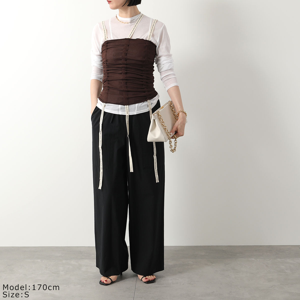 楽天市場】BASERANGE ベースレンジ キャミソール HEWN STRAP TOP TOHS