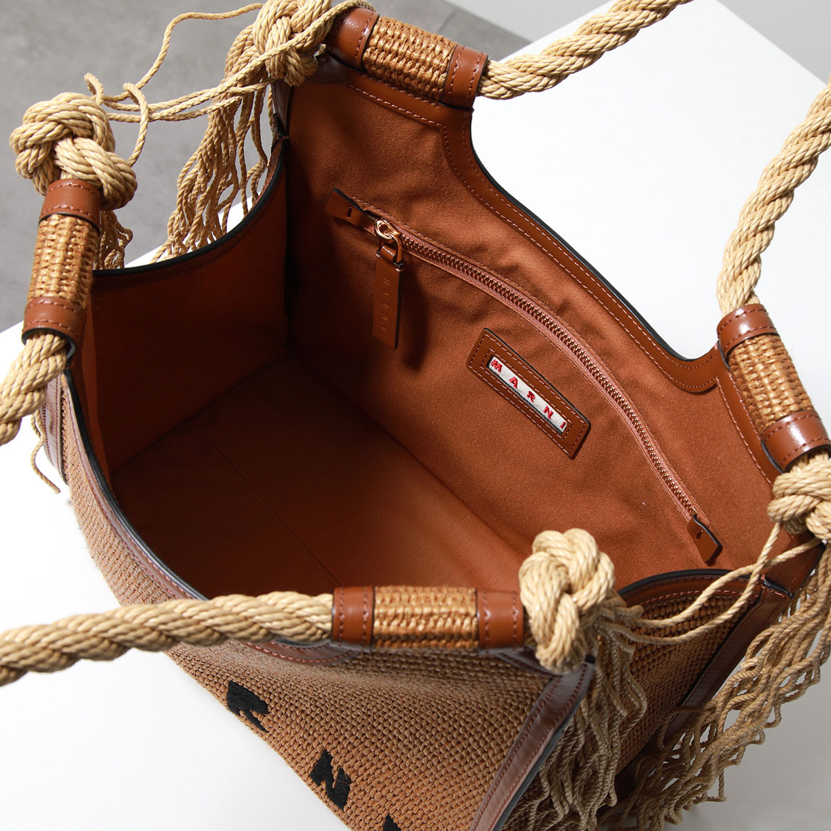 楽天市場】MARNI マルニ かごバッグ MARCEL マルセル BMMP0024U0 P3860