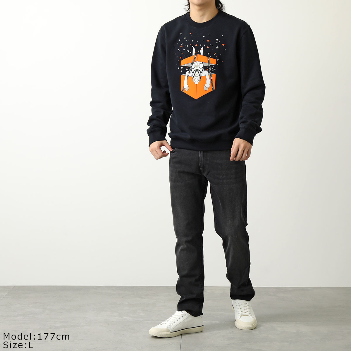 楽天市場】HERMES エルメス トレーナー Boite Surprise ボイテ