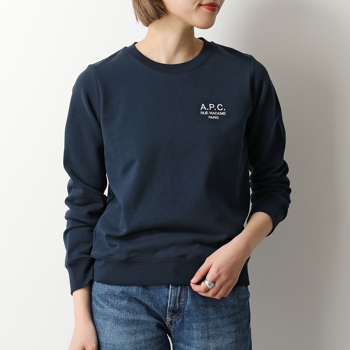 楽天市場】APC A.P.C. アーペーセー トレーナー sweat skye COEZD
