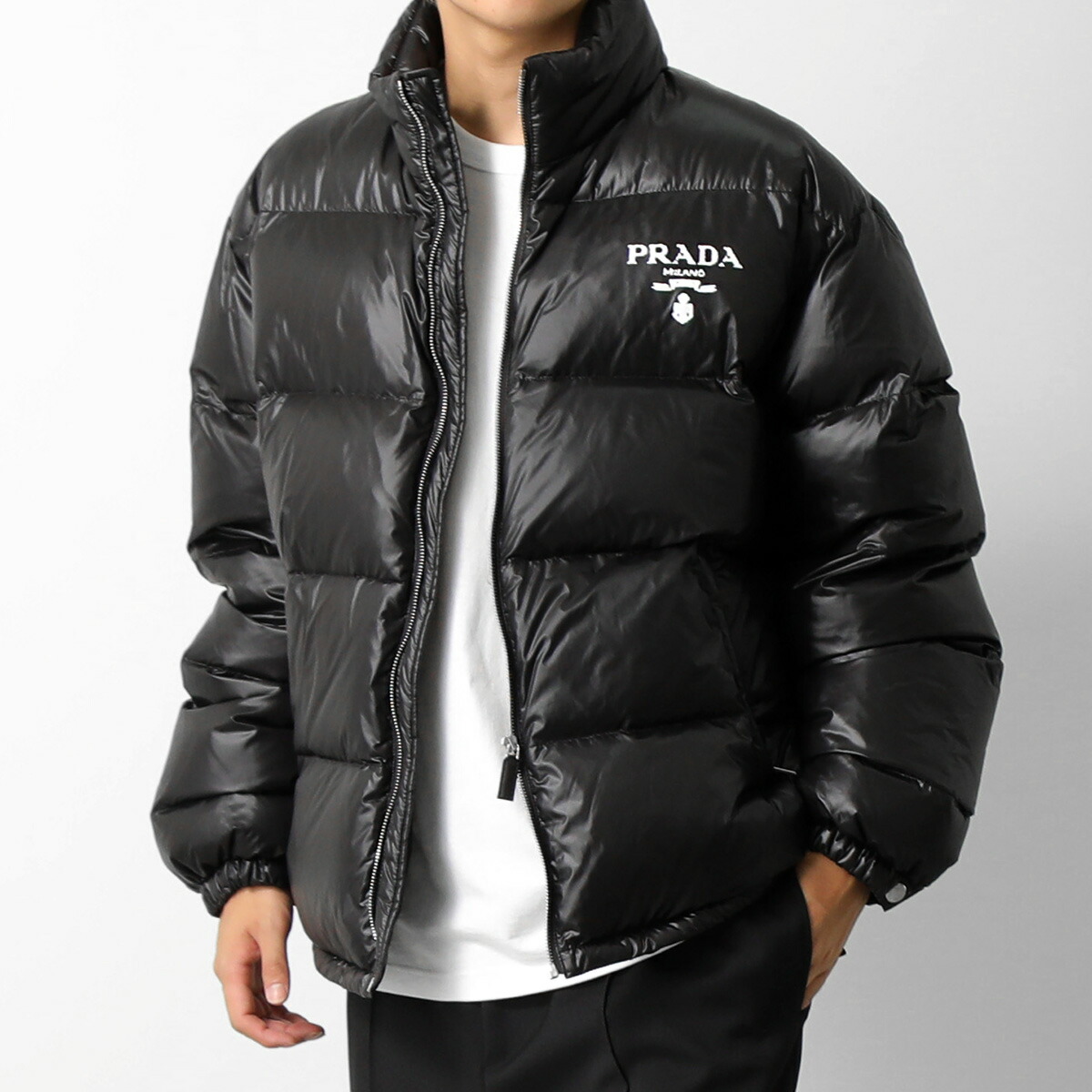 楽天市場】PRADA プラダ ダウンジャケット SGC089 11A9 メンズ