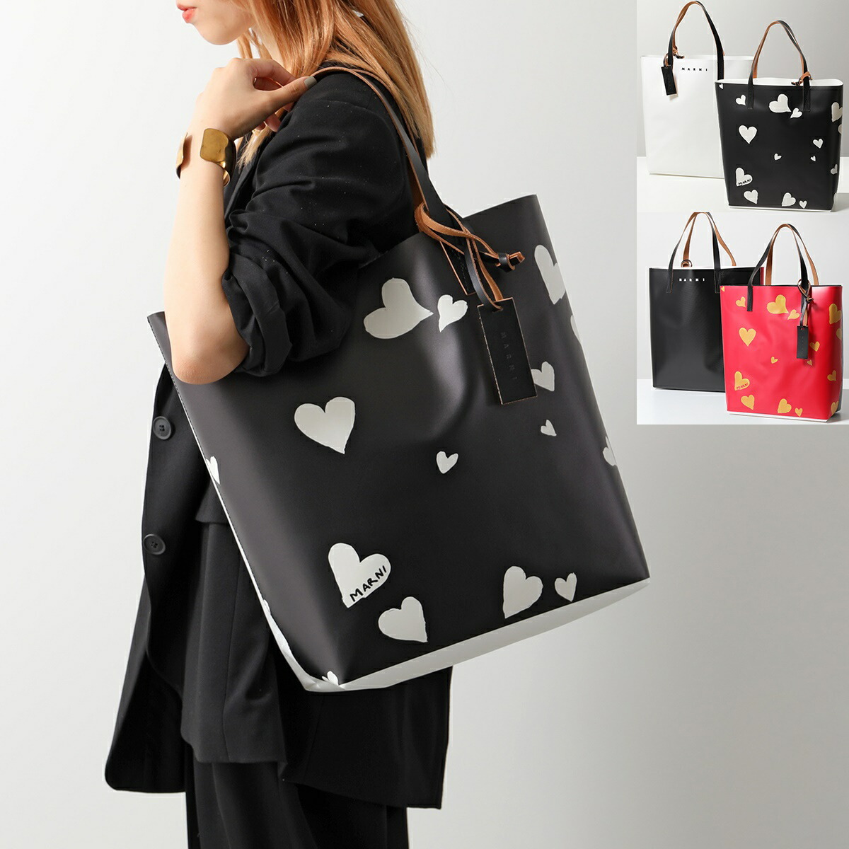 楽天市場】MARNI マルニ トートバッグ TRIBECA トライベッカ