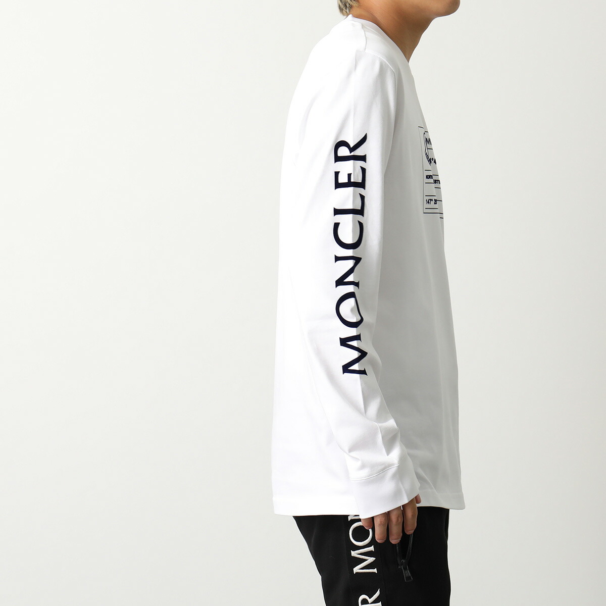 楽天市場】MONCLER モンクレール 長袖Tシャツ 8D00006 89A7G メンズ