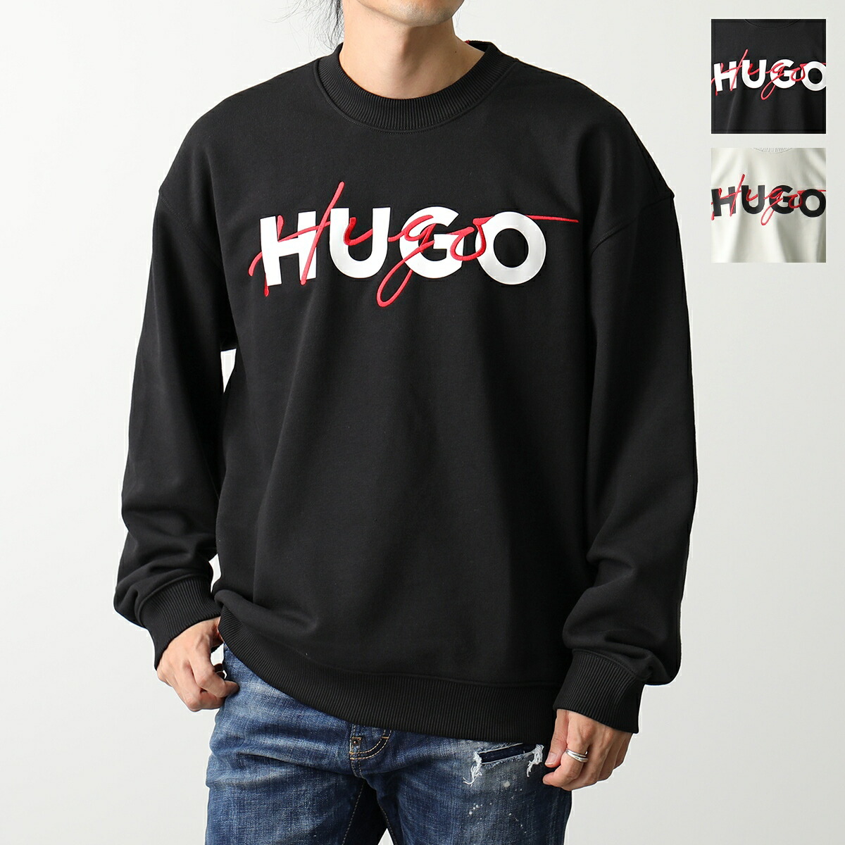 楽天市場】HUGO BOSS ヒューゴボス スウェットシャツ HUGO DROYKO