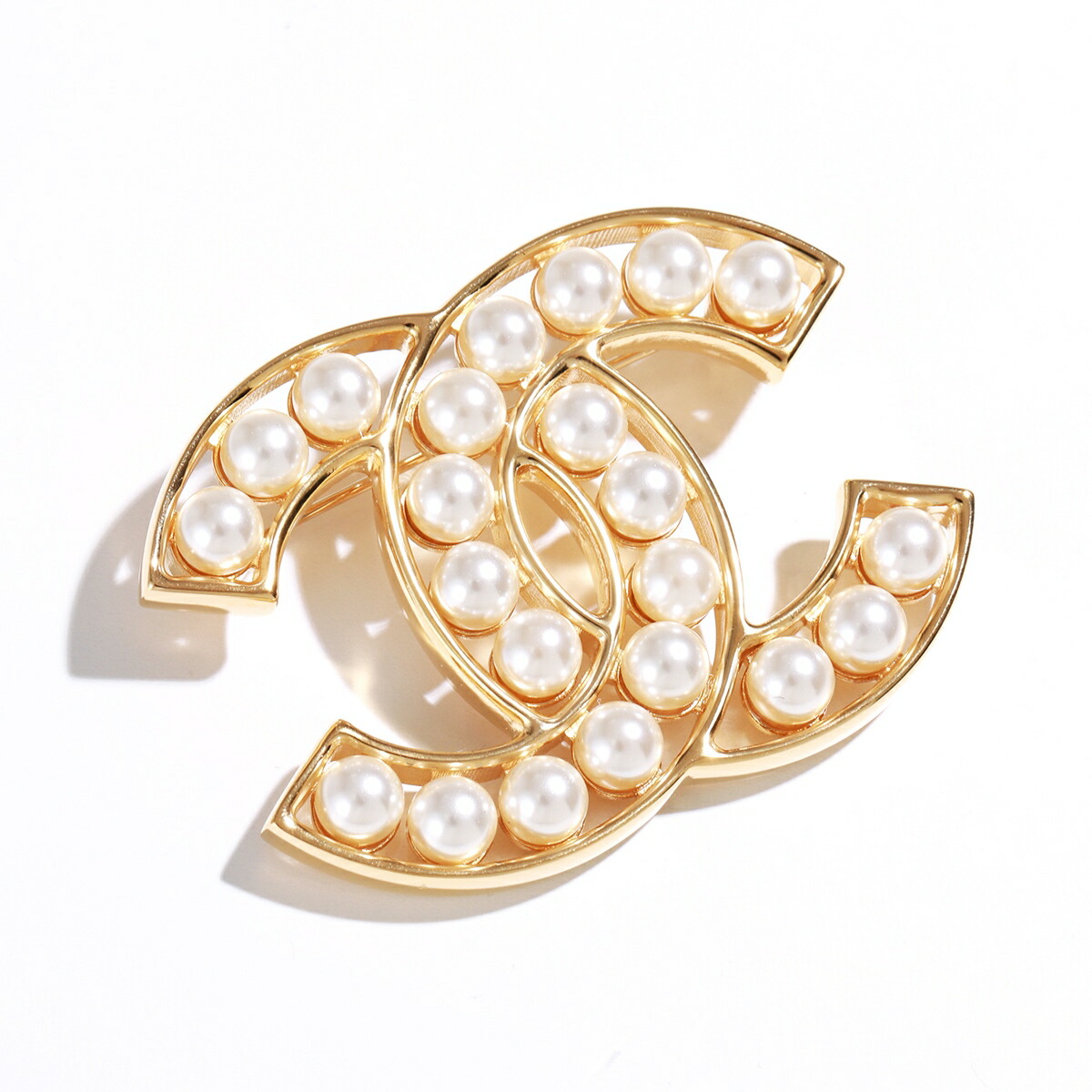 楽天市場】CHANEL シャネル ブローチ A64978 B14357 レディース パール