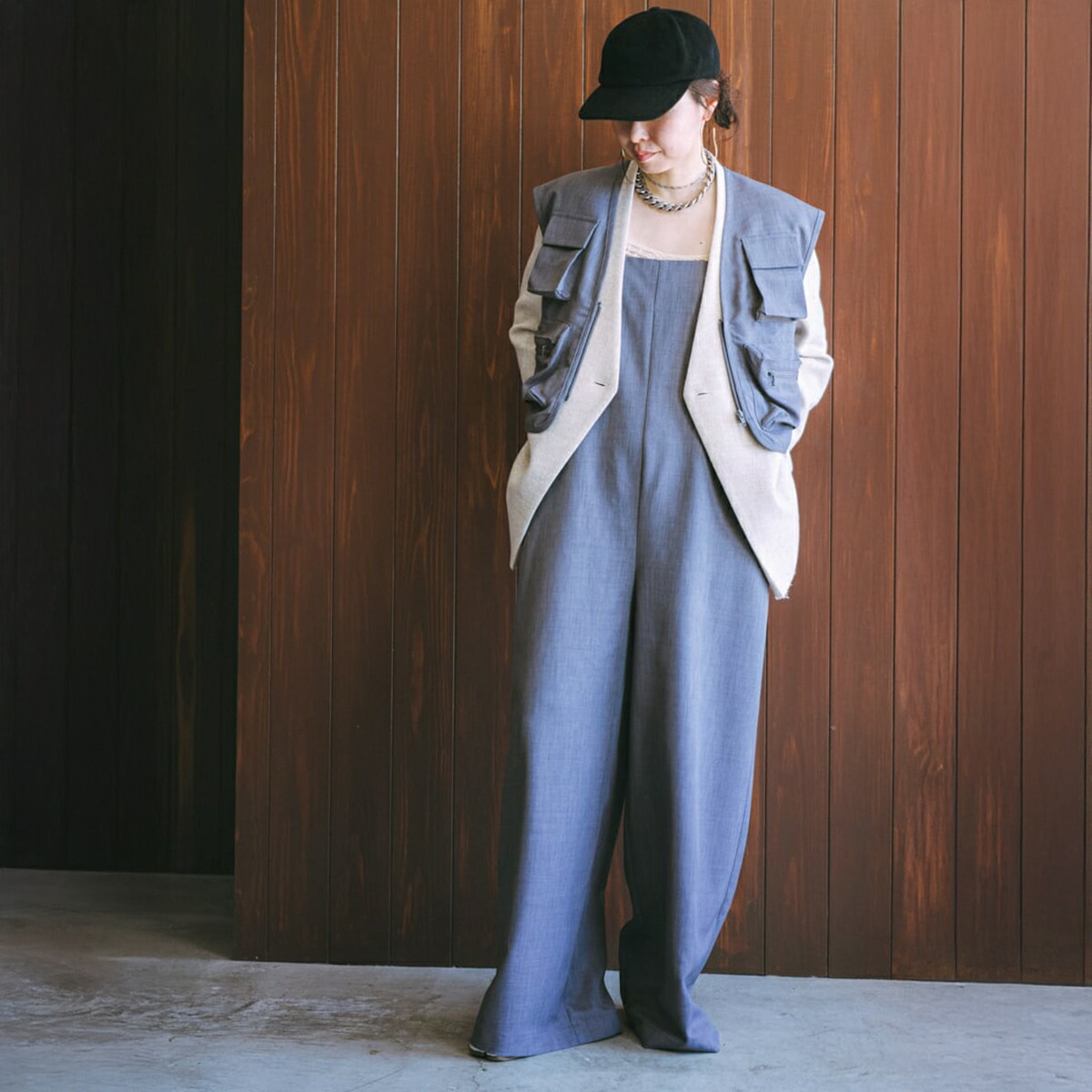 楽天市場】oll オール ジャンプスーツ Bare jumpsuit 410-05008