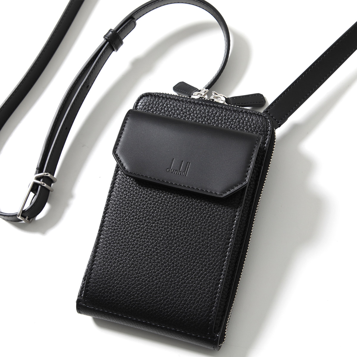 楽天市場】Dunhill ダンヒル フォンケース 1893 HARNESS PHONE BAG