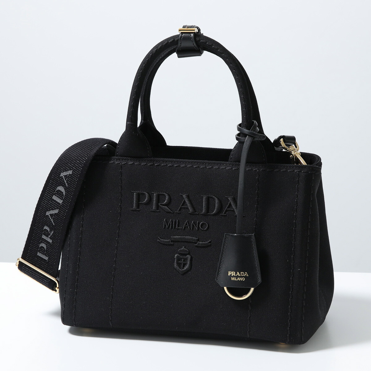 楽天市場】PRADA プラダ ハンドバッグ CANAPA RICAMO カナパ リカーモ