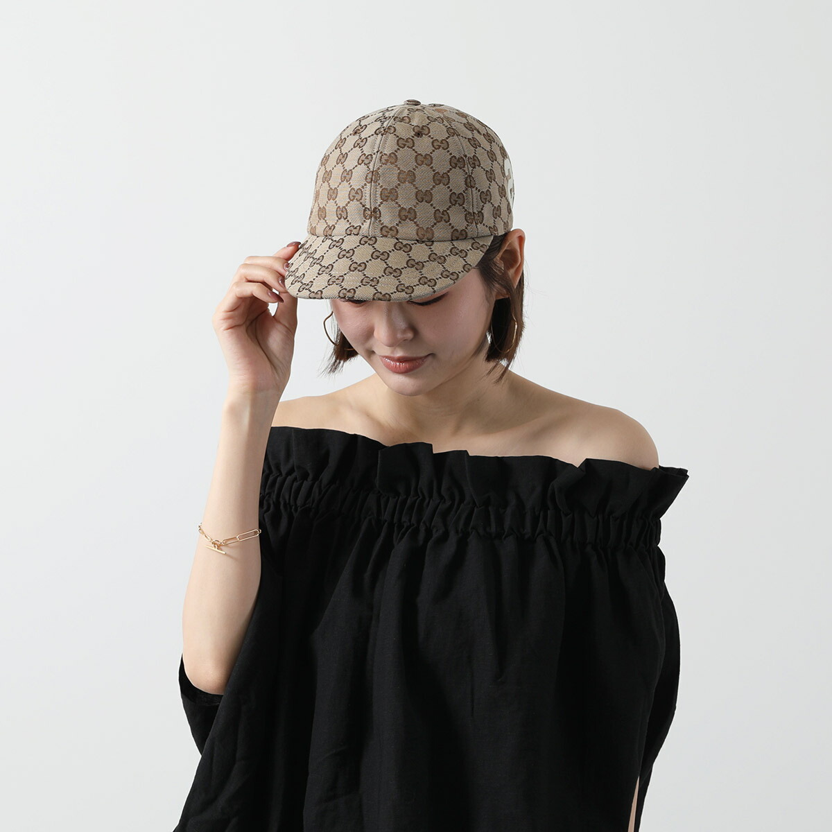 楽天市場】GUCCI グッチ ベースボールキャップ 751400 4HA0L メンズ GG