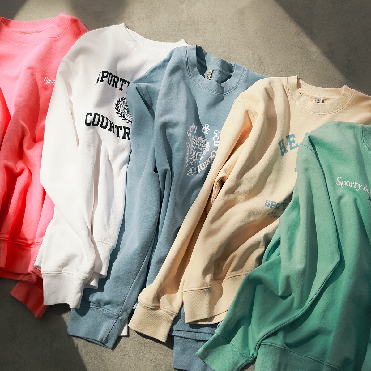 楽天市場】SPORTY＆RICH スポーティアンドリッチ トレーナー CRAW2341