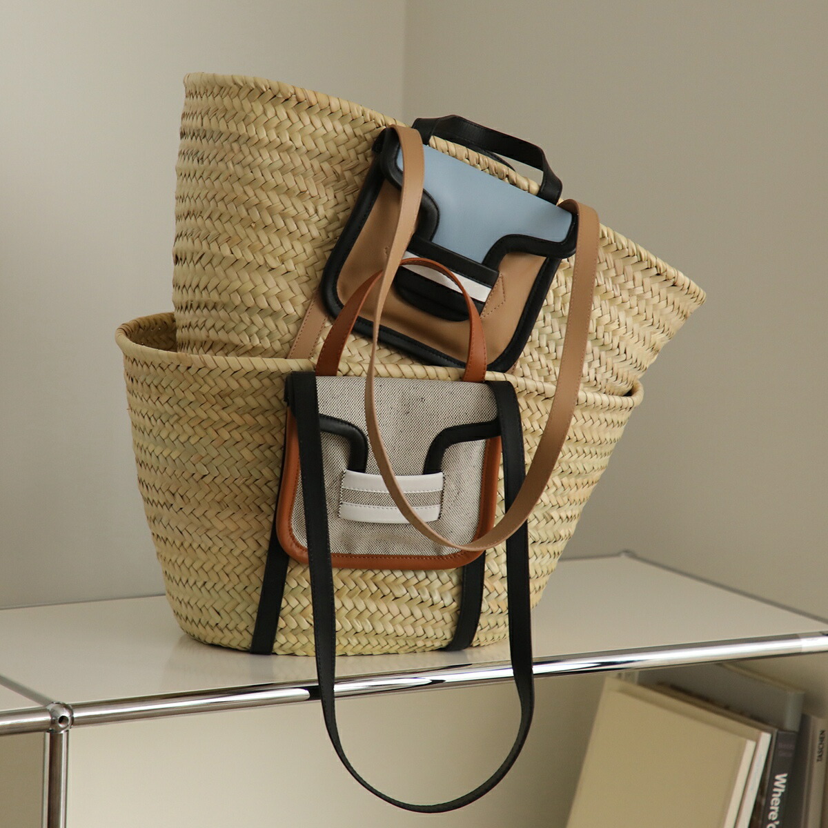 楽天市場】PIERRE HARDY ピエールアルディ かごバッグ ALPHA アルファ