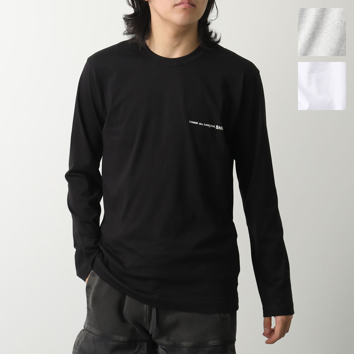 楽天市場】COMME des GARCONS SHIRT コムデギャルソン 長袖 Tシャツ FO