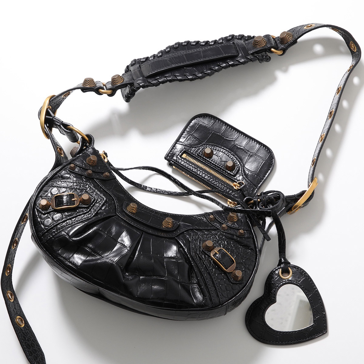 楽天市場】BALENCIAGA バレンシアガ ショルダーバッグ LE CAGOLE SHO