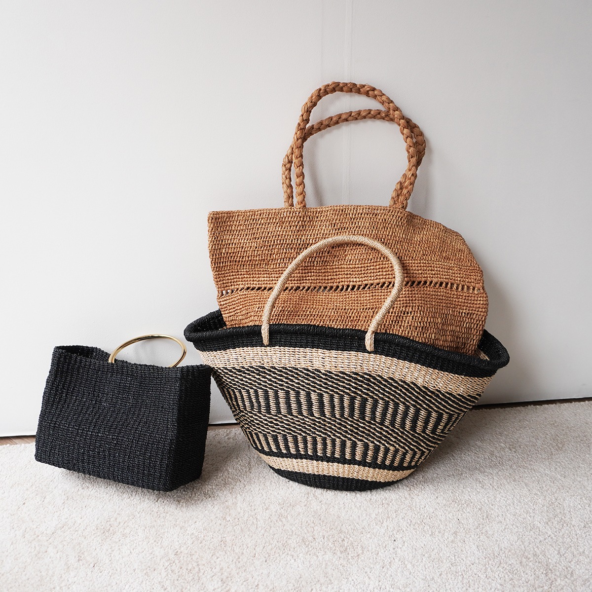 楽天市場】MADE IN MADA メイドインマダ かごバッグ ALICE M LACE BAG