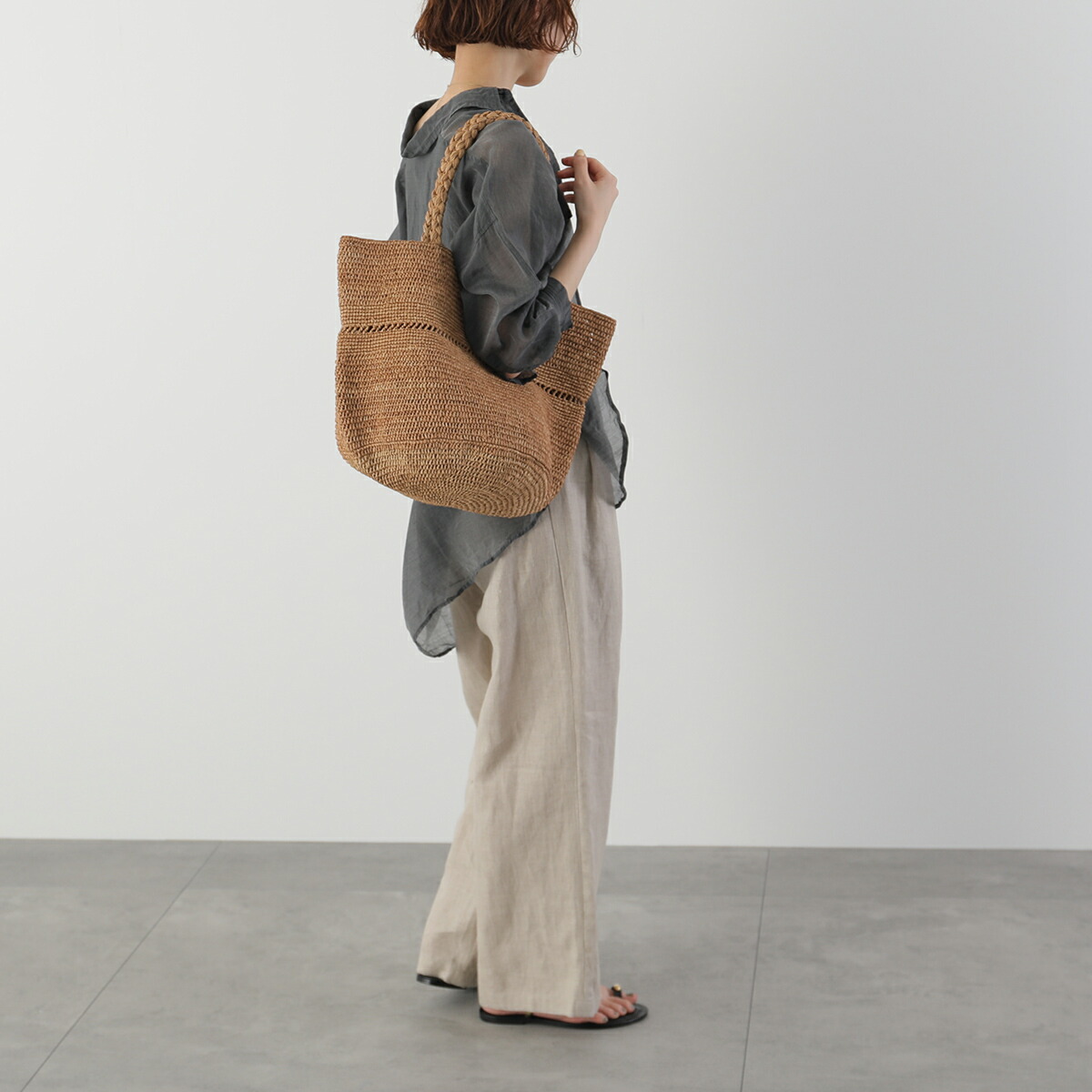 楽天市場】MADE IN MADA メイドインマダ かごバッグ ALICE M LACE BAG