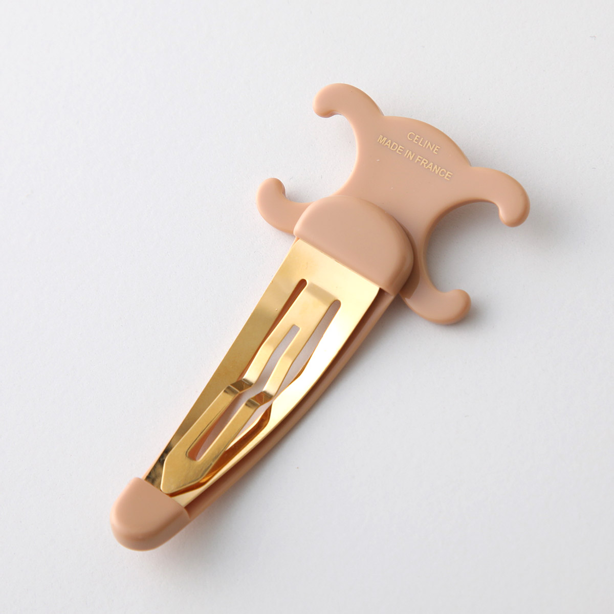 楽天市場】CELINE セリーヌ ヘアクリップ Large Snap Hair Clip ラージ