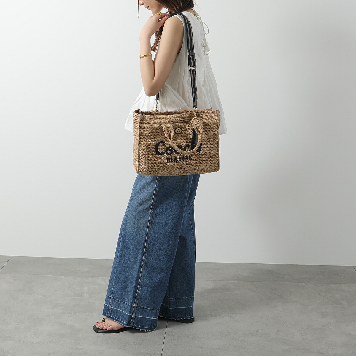 楽天市場】COACH コーチ かごバッグ Cargo Tote カーゴ トート CAM71