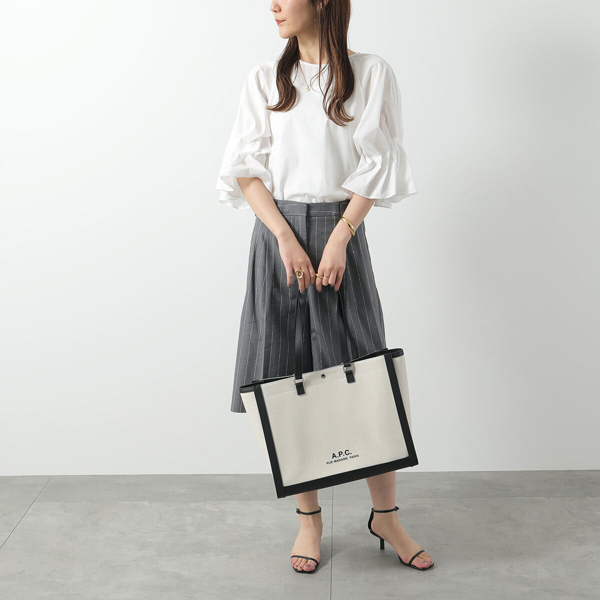 楽天市場】APC A.P.C. アーペーセー トートバッグ cabas camille