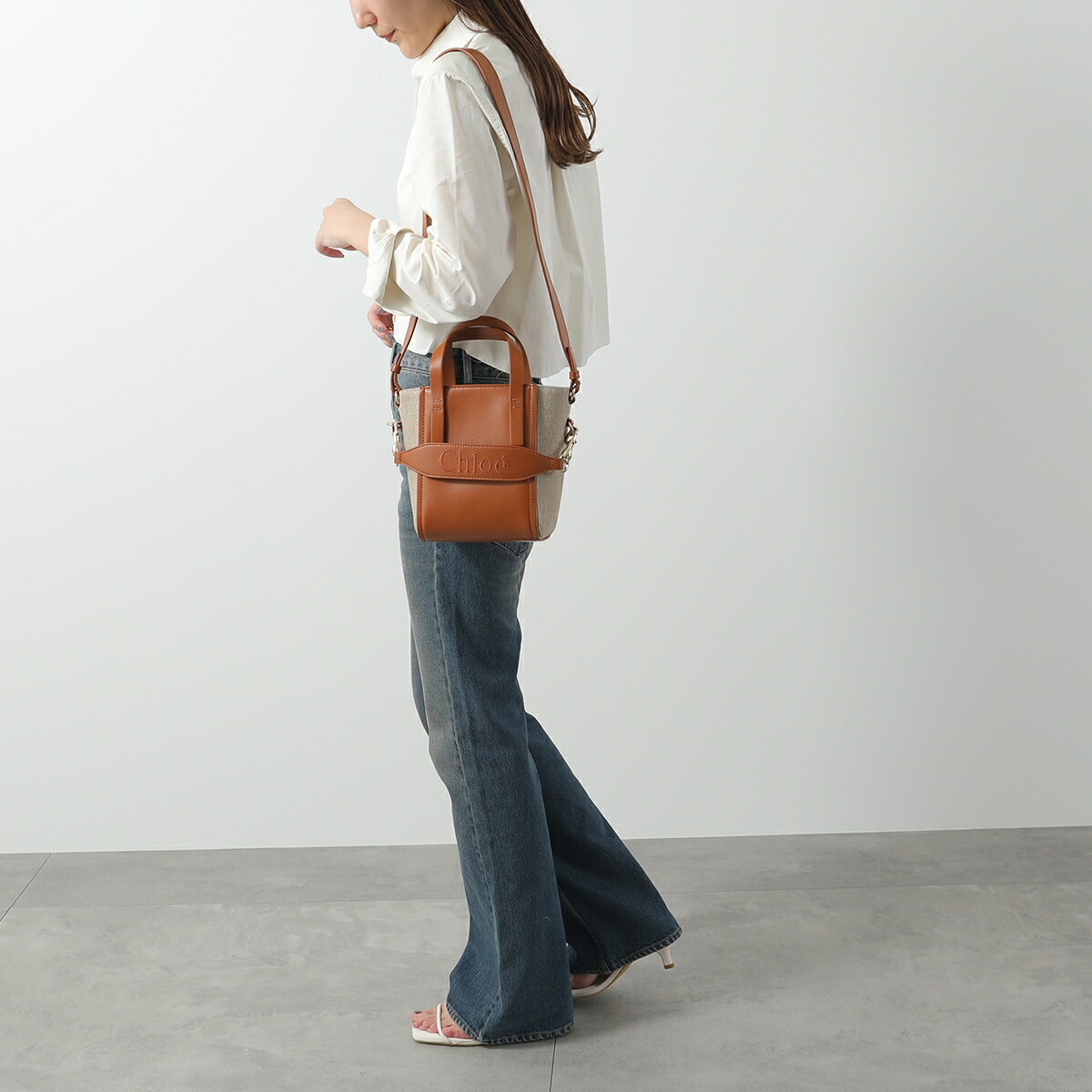 楽天市場】Chloe クロエ ミニトートバッグ SENSE センス CHC23AS425L16