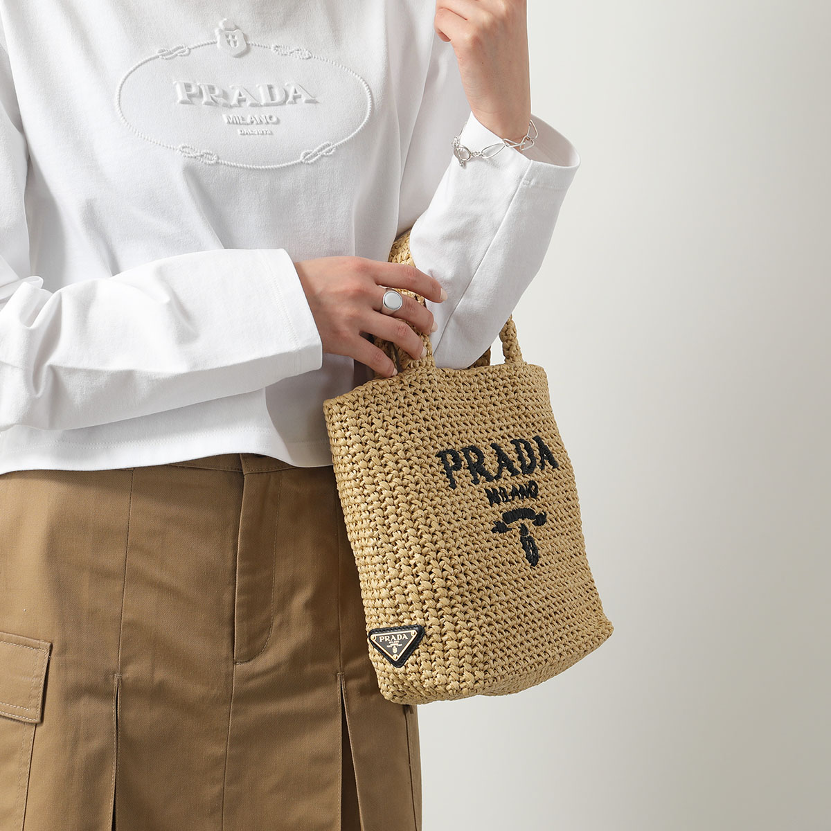 楽天市場】【最大2万円OFFクーポン対象・3/1限定】PRADA プラダ かご