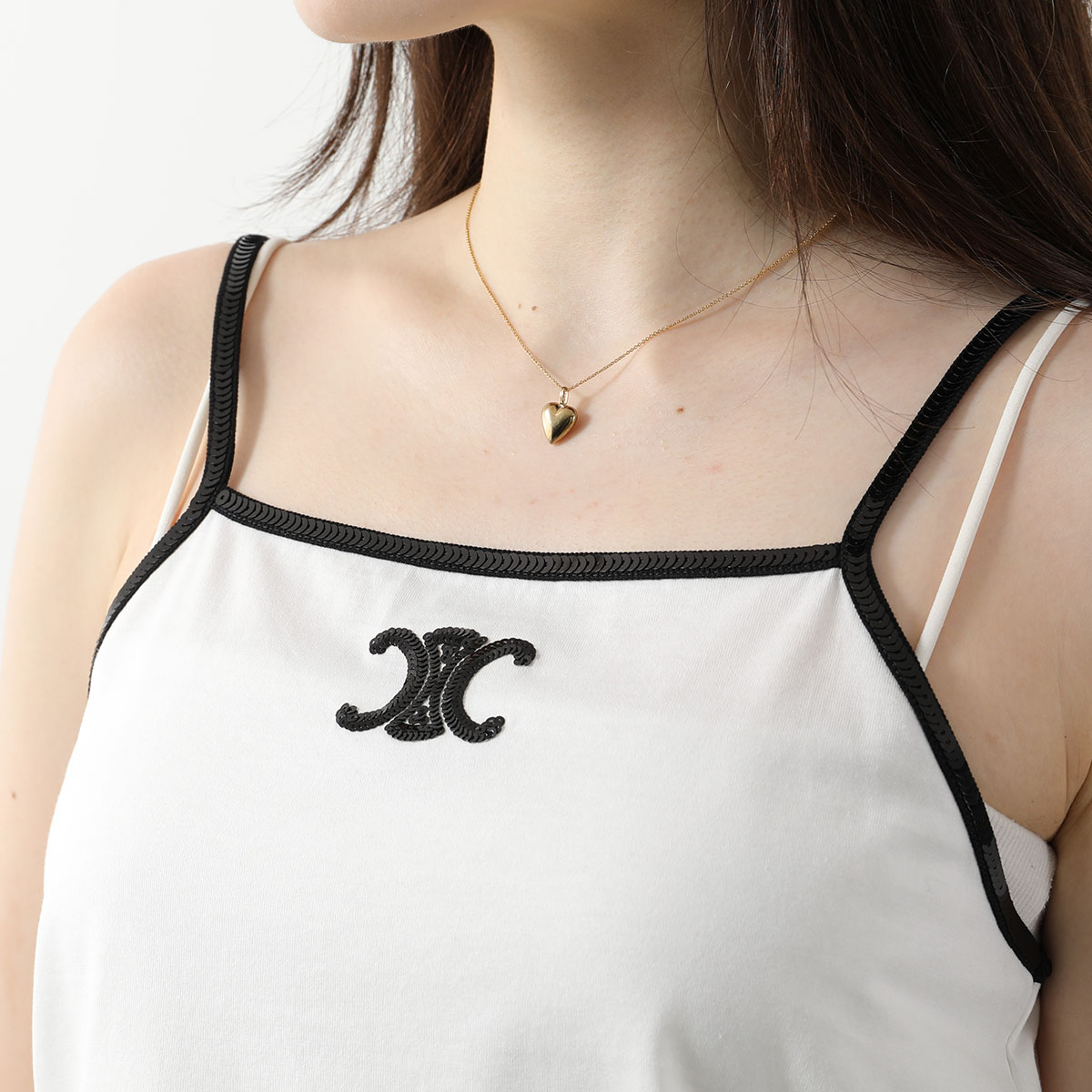 楽天市場】CELINE セリーヌ キャミソール Triomphe トリオンフ