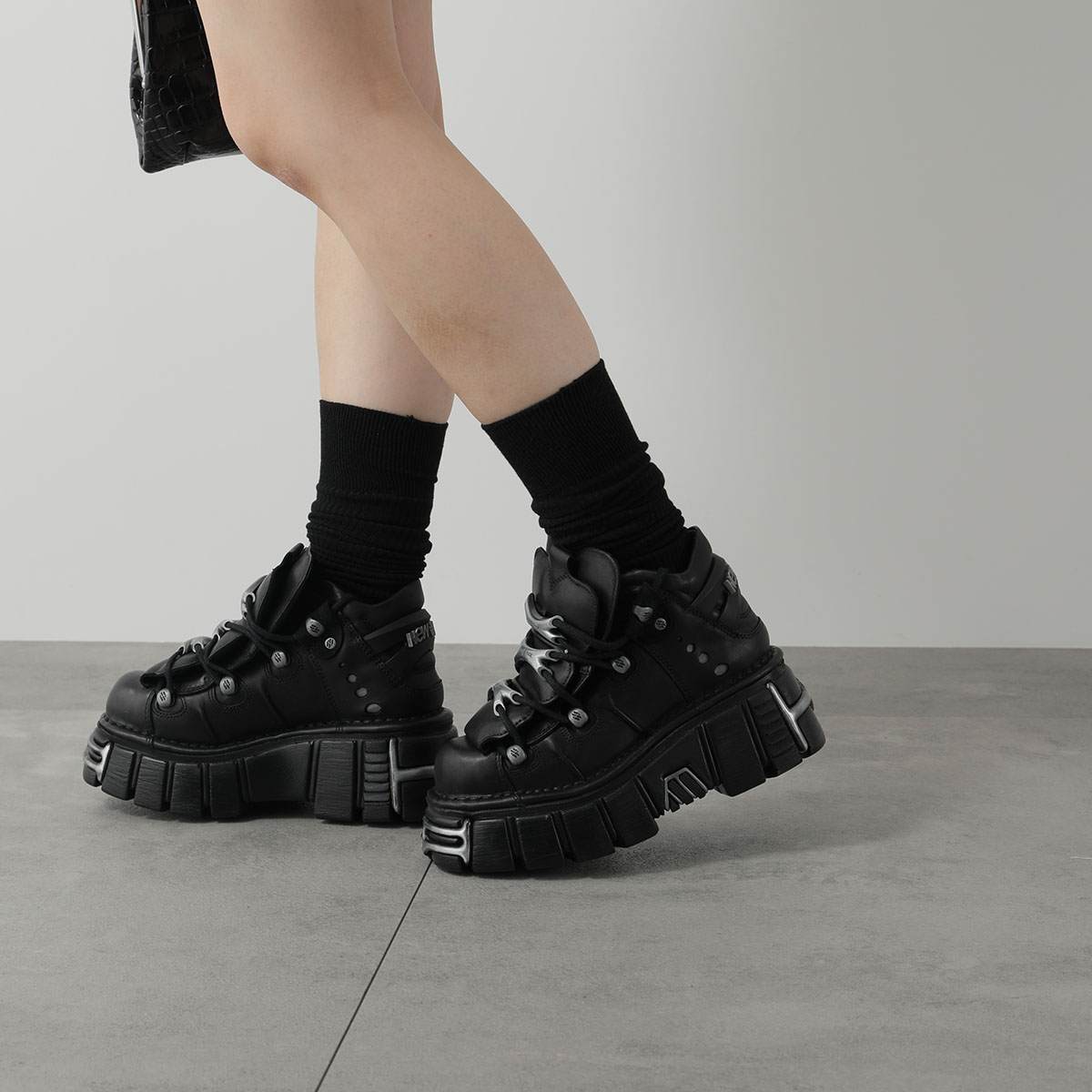 楽天市場】NEW ROCK ニューロック スニーカー M-106-S1 メンズ