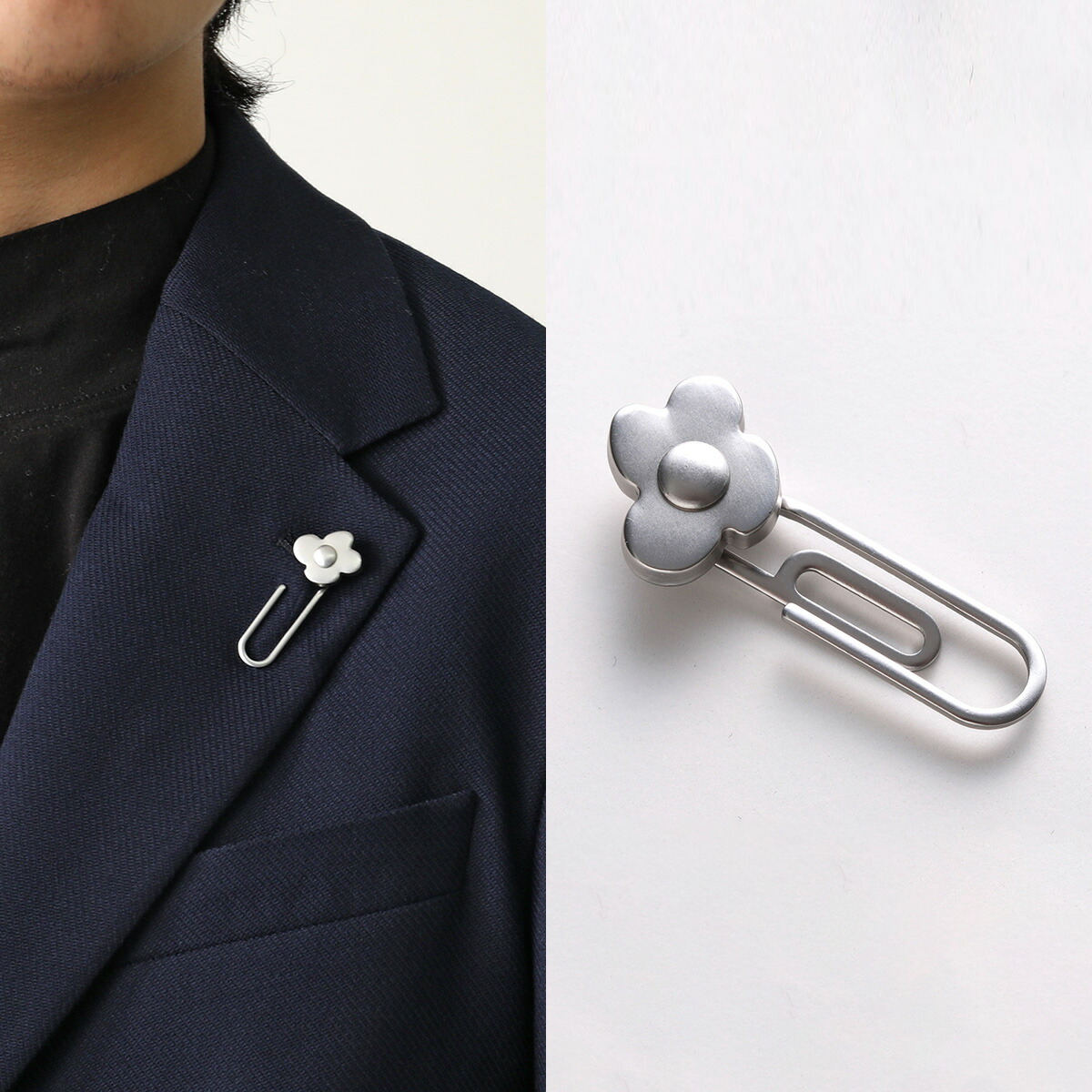 楽天市場】LARDINI ラルディーニ ラペルピ CNFLWPIN CNC326 メンズ