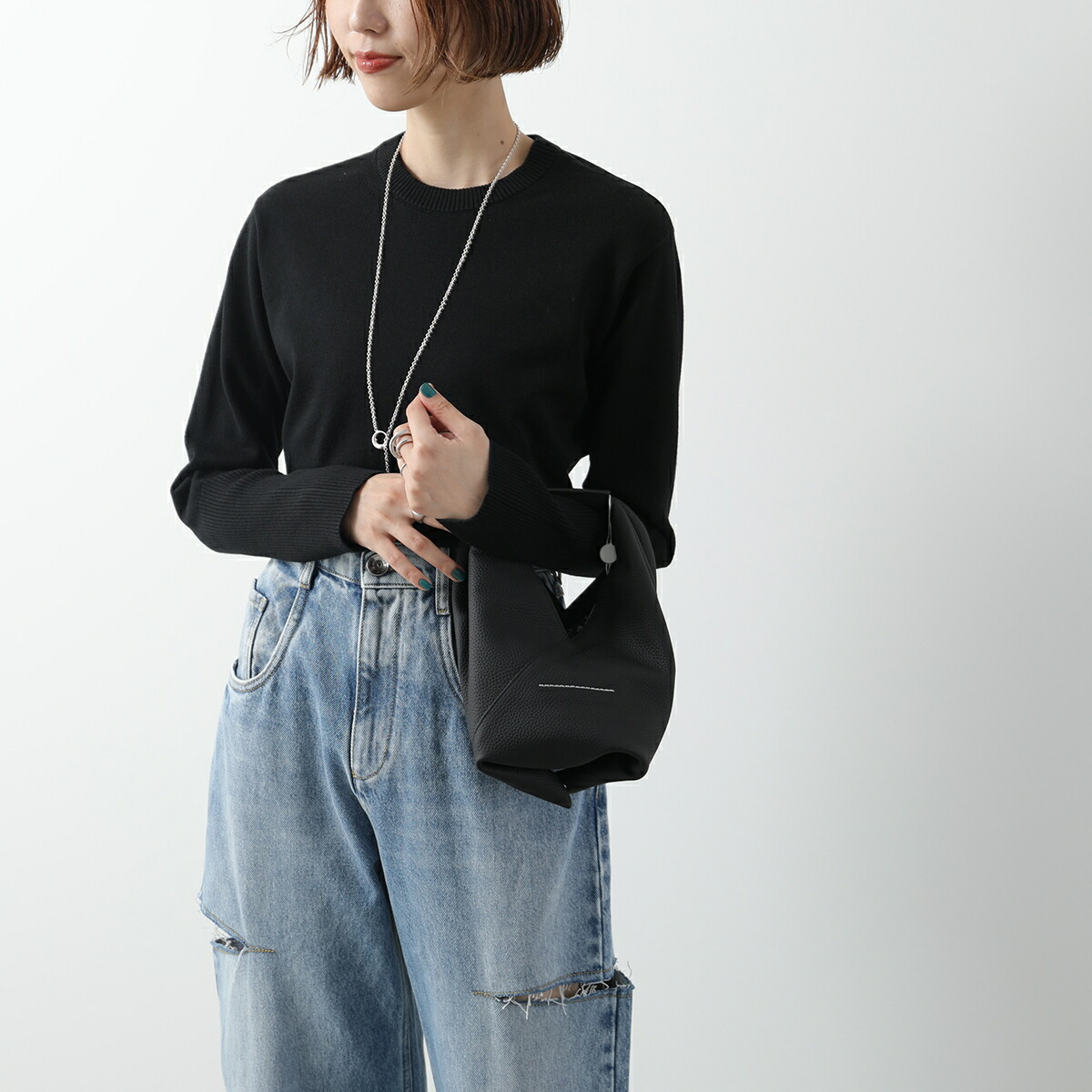 楽天市場】MM6 エムエムシックス メゾンマルジェラ ハンドバッグ