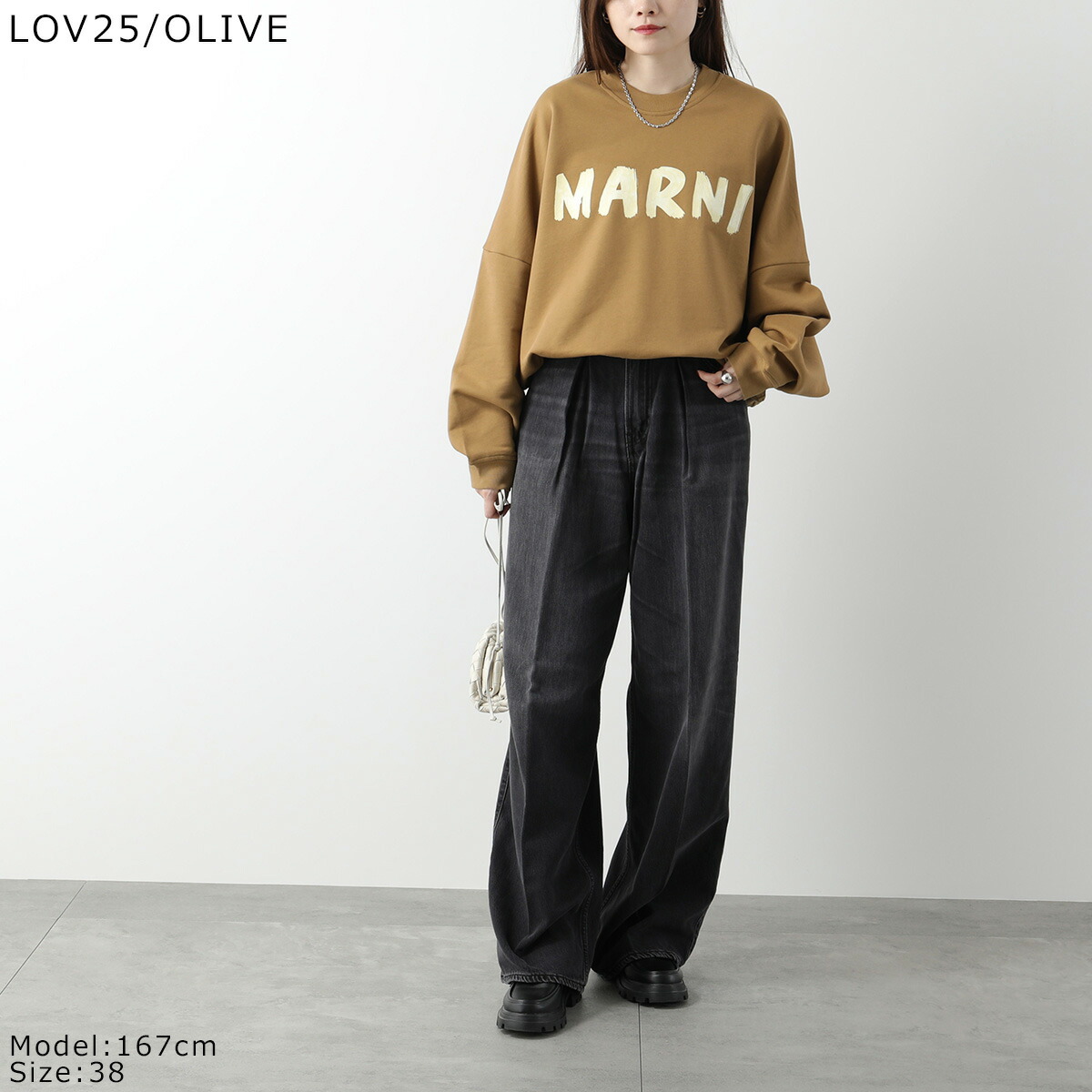 楽天市場】MARNI マルニ 長袖 スウェットシャツ FLJE0185P2 USCU88
