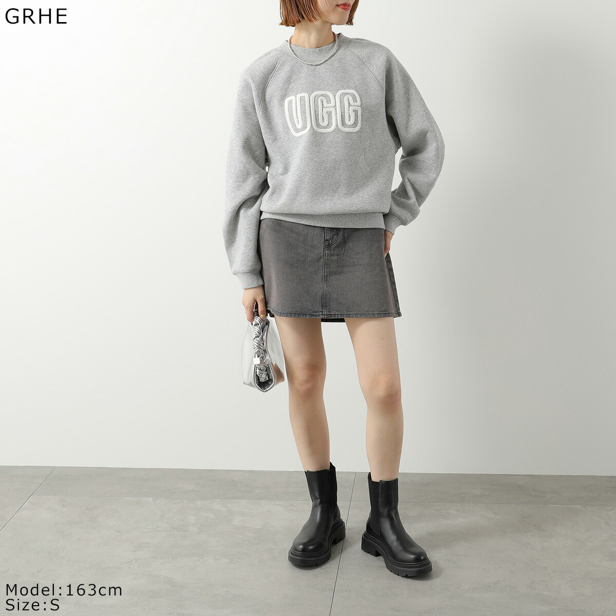 楽天市場】UGG アグ スウェットシャツ Logo Crewneck ロゴ クルー