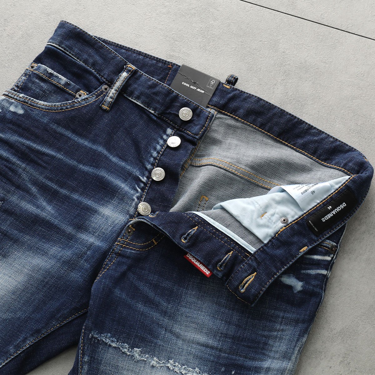 楽天市場】DSQUARED2 ディースクエアード デニムパンツ Cool Guy Jean