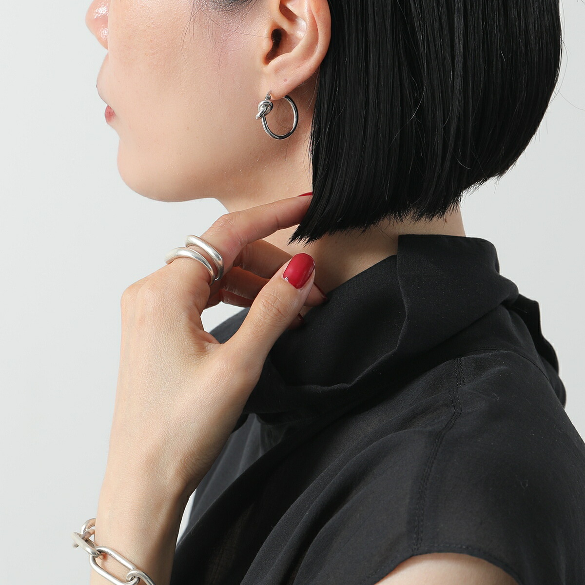 楽天市場】CELINE セリーヌ フープピアス Small Hoops スモール