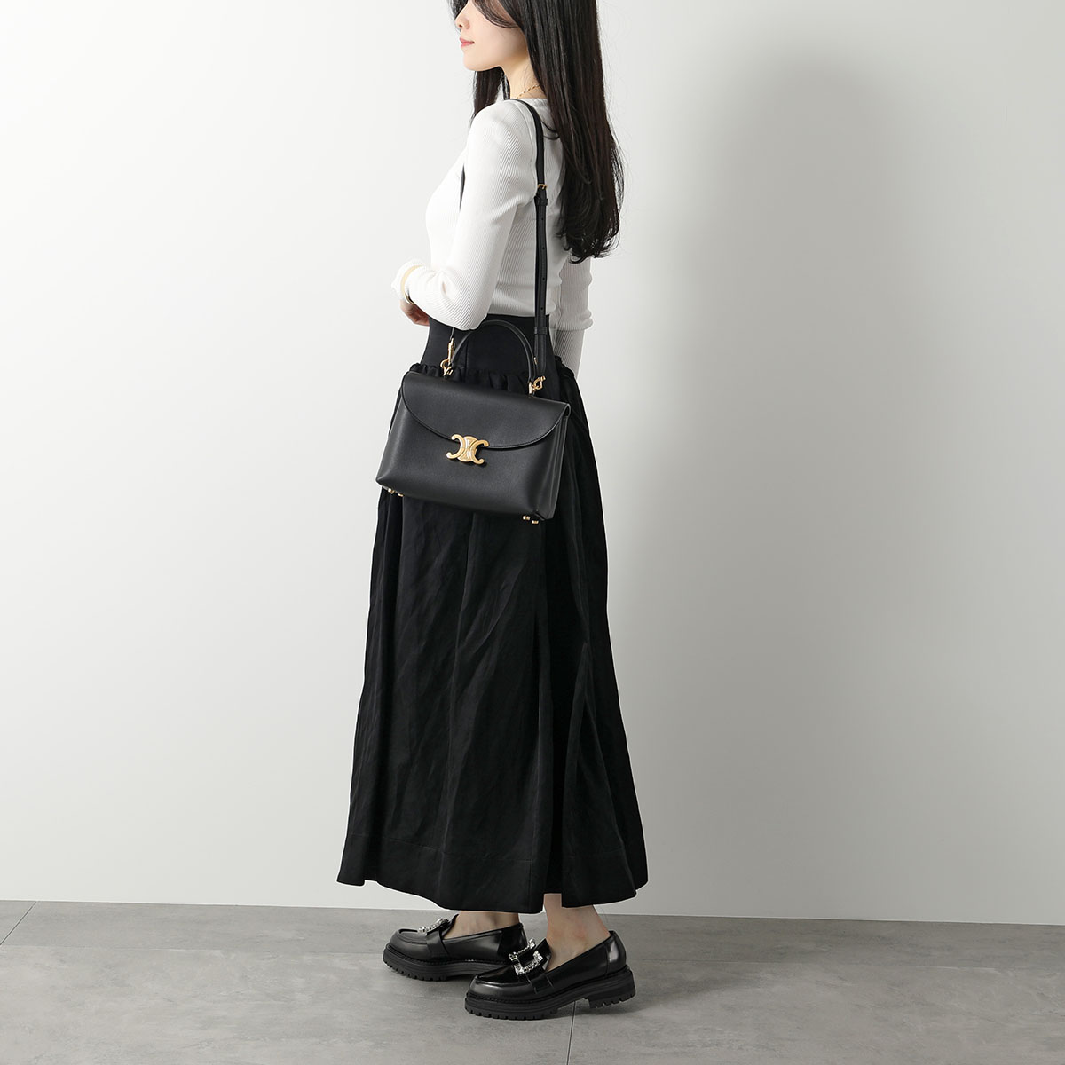 楽天市場】CELINE セリーヌ ハンドバッグ Medium Nino ミディアム ニノ