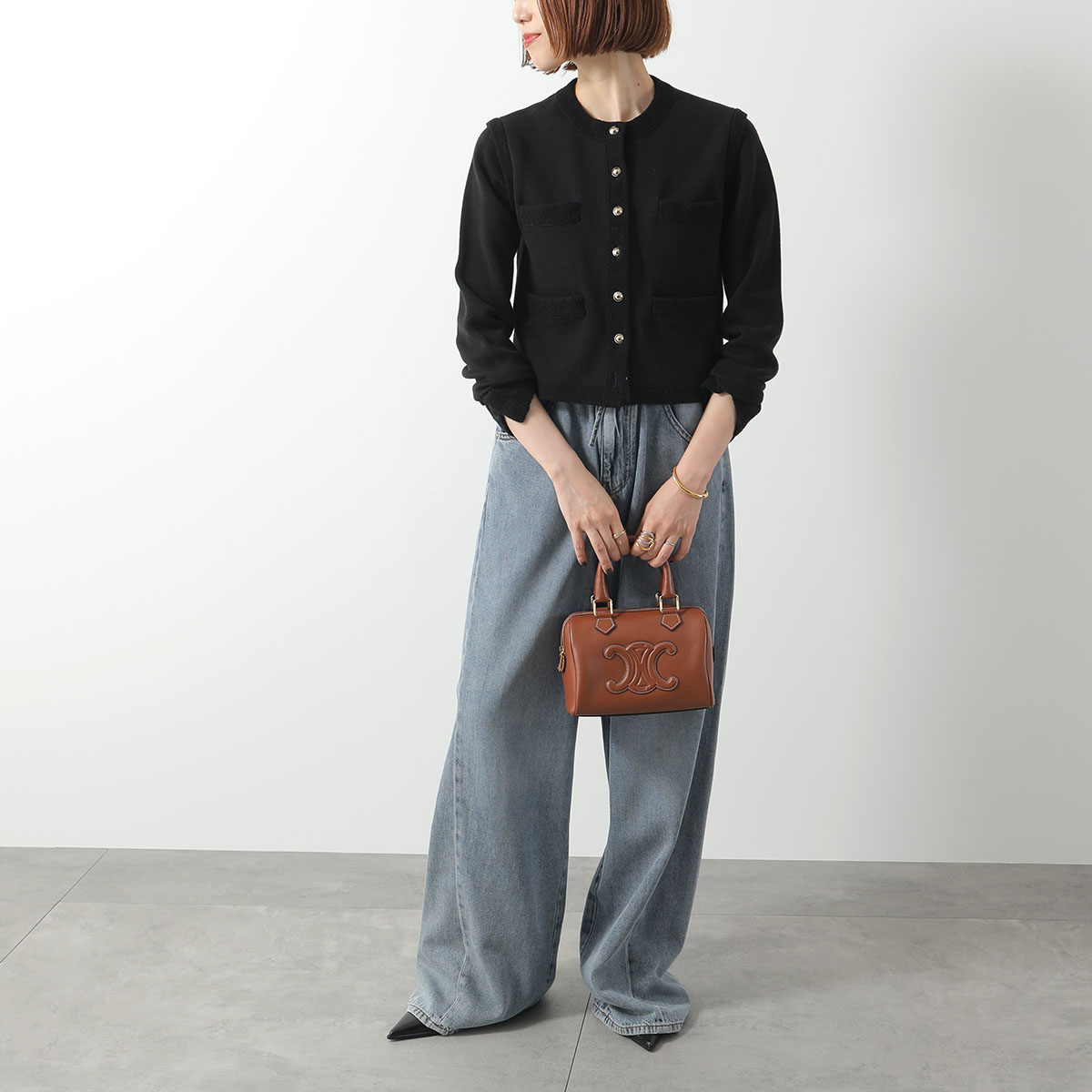 楽天市場】CELINE セリーヌ ハンドバッグ Small Boston スモール