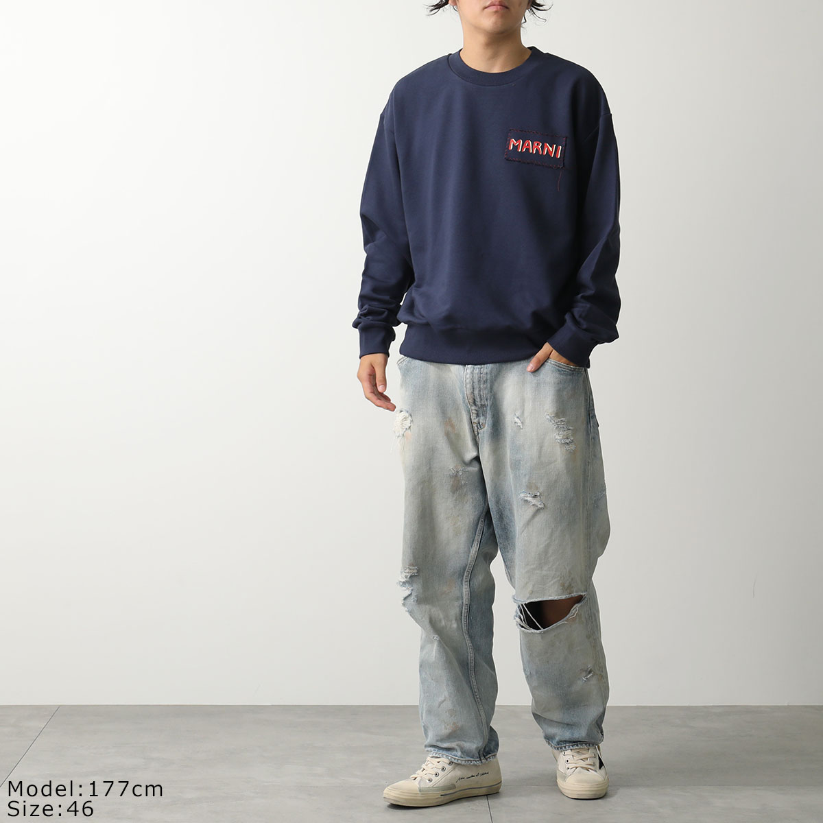 楽天市場】MARNI マルニ スウェットシャツ FUMU0074X1 UTC275 メンズ