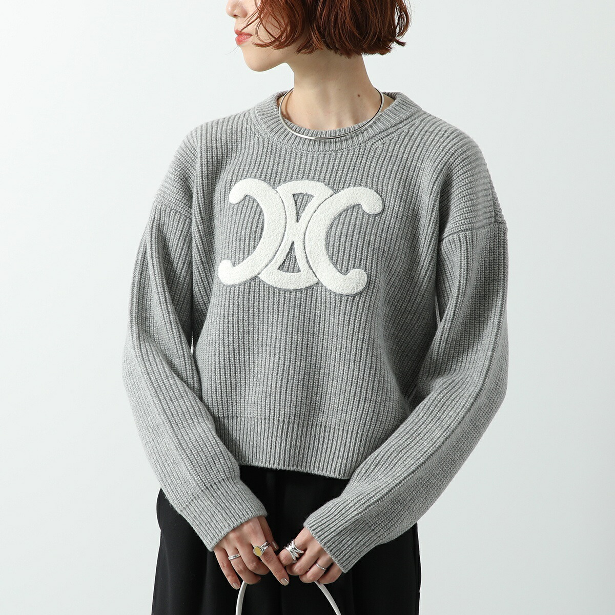 楽天市場】CELINE セリーヌ ニット RY0GS423P.09GM RY0GS423P.07MR