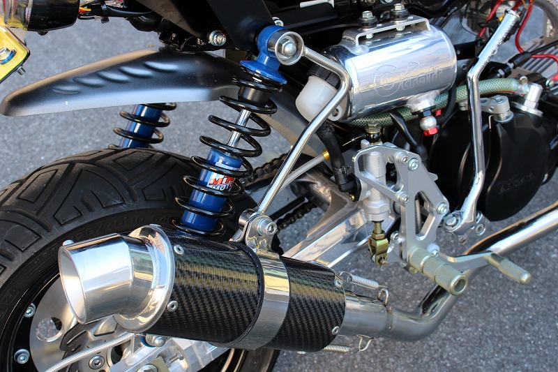 楽天市場】ミニモト モンキーZ50Jストリートベーシックマフラー