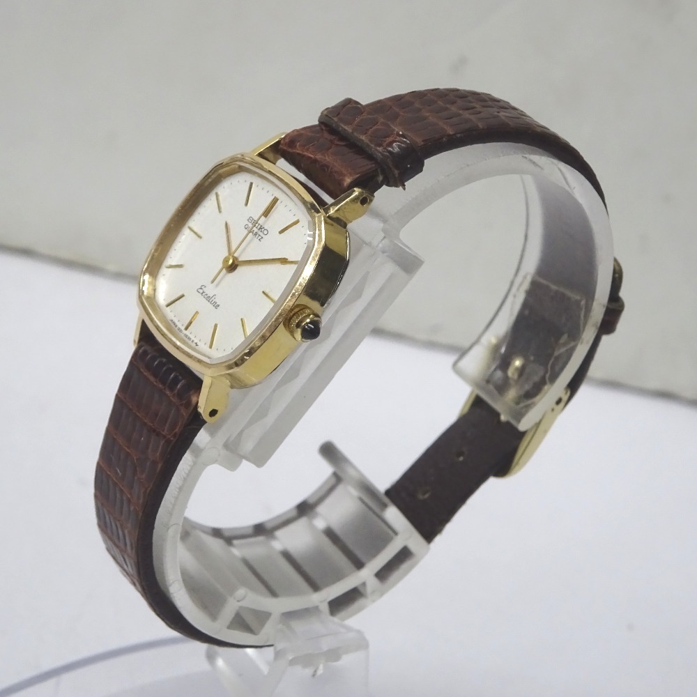 楽天市場】セイコー 腕時計 エクセリーヌ 1221-5350 ホワイト文字盤