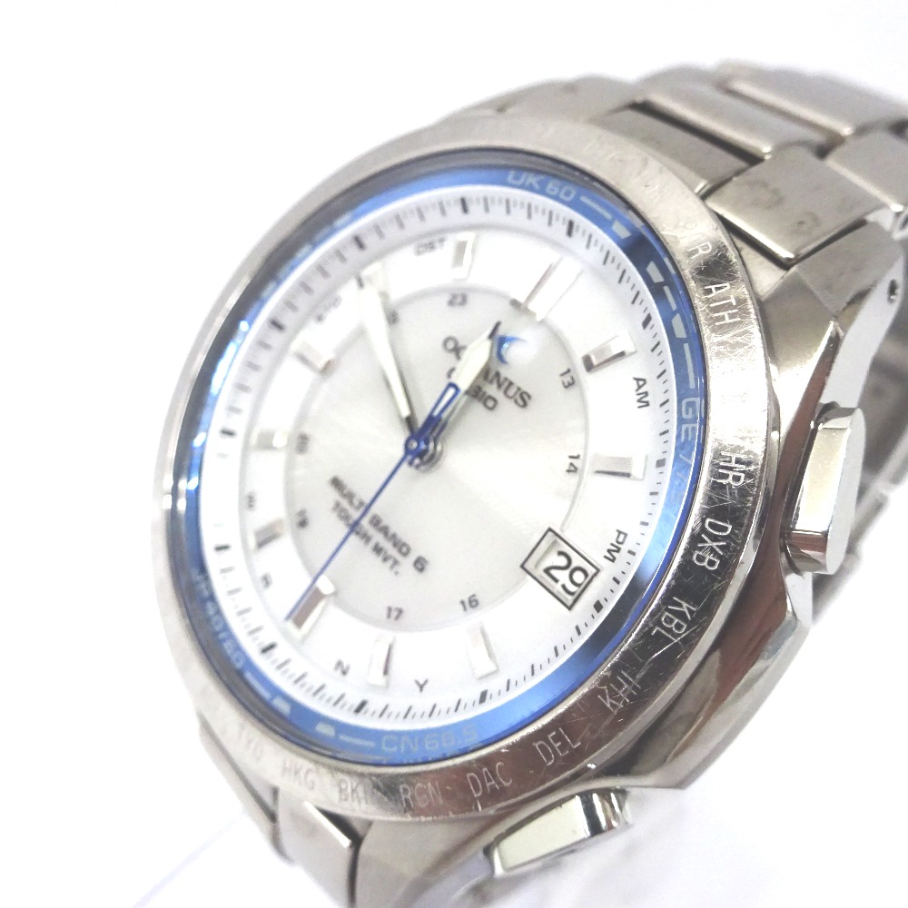 楽天市場】カシオ 腕時計 オシアナス OCEANUS OCW-T100 ソーラー 白