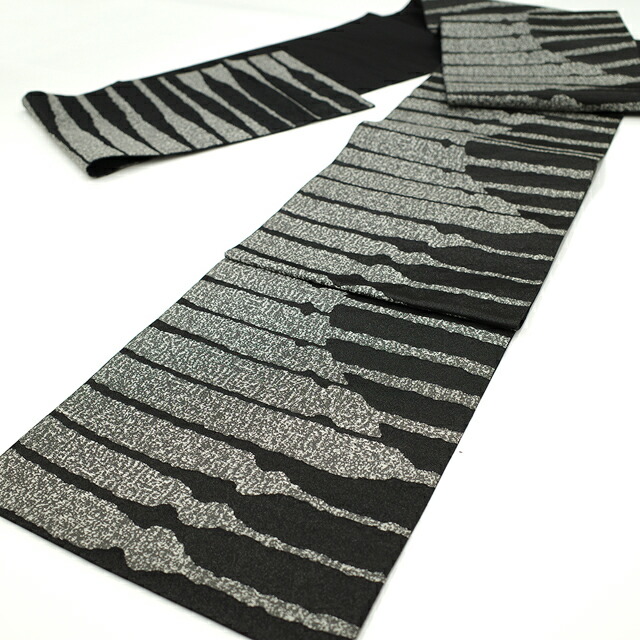 楽天市場】【新品】 袋帯 正絹 絹 京都 西陣 全通 箔糸 黒 ブラック