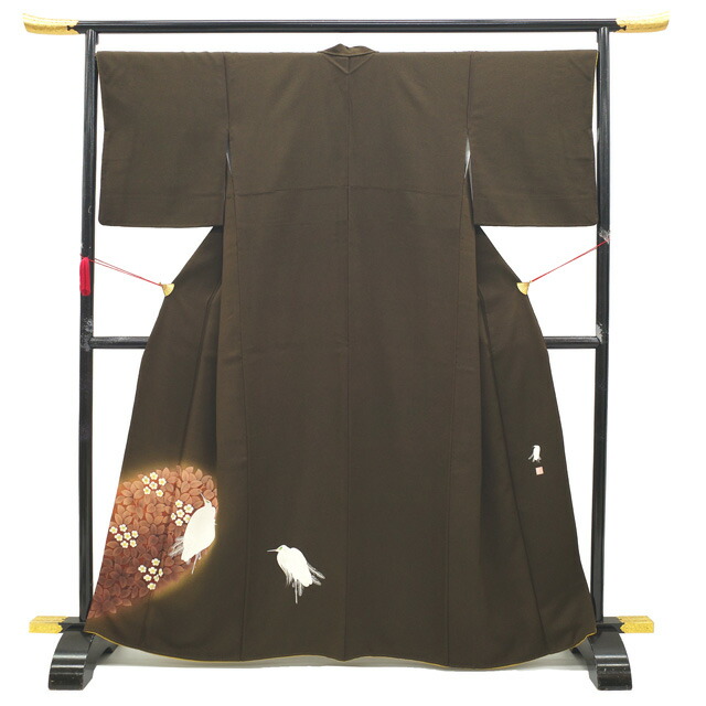 楽天市場】【中古】 訪問着 着物 リサイクル 正絹 菅有鬼一 東京友禅