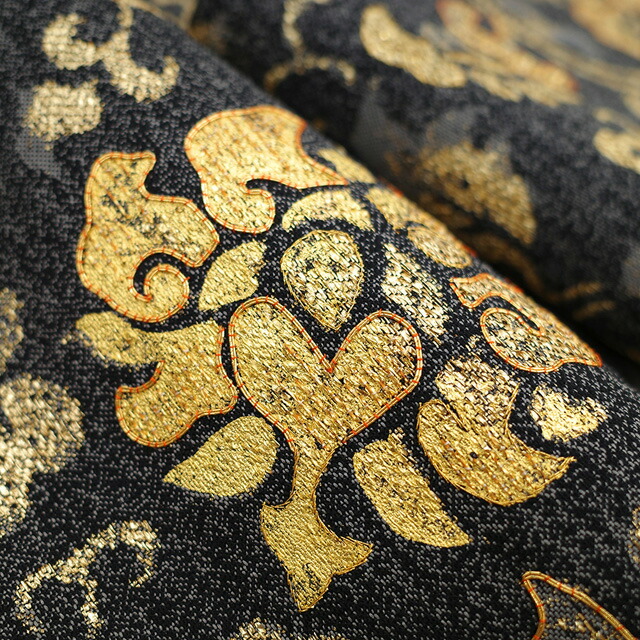 楽天市場】【新古品】 袋帯 フォーマル 未使用 正絹 本金箔 金駒刺繍