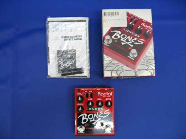 楽天市場】エフェクター Radial BONES LONDON DISTORTION : mono shop