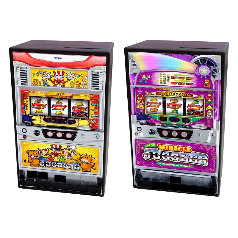 楽天市場】ジャグラー 光って音が鳴る！コインバンク / 貯金箱