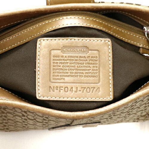 楽天市場】コーチ COACH ショルダーバッグ 7074 ミニシグネチャー