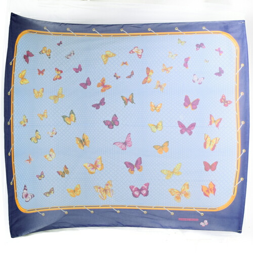 楽天市場】エルメス HERMES パレオ コットン 大判スカーフ ストール